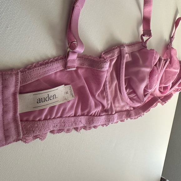 34C Auden Unlined balconette bra with Mesh - Picture 4 of 6